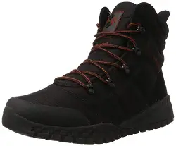 Columbia Fairbanks Omni-Heat Winterstiefel für Herren, Schwarz (Black x Rusty), 43 EU