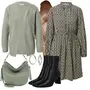 Strumpfhosen mit Oversized Pullover kombinieren image