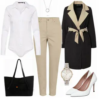 Outfit mit High Heel Boss "Elegantes Businessoutfit"