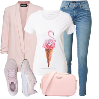 Outfit mit Rosa gesundheitsschuh/Sneaker Low/Sommer Sneaker Nike "Leichtes Outfit"