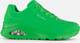 Skechers Uno - Stand On Air Dames Sneakers - Groen - Maat 37