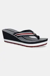 Japonke IM PLATFORM BEACH SANDAL enske, mornarsko modra barva, FW0FW08371