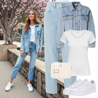 Party Outfits Große Größen mit Weiß/Creme/Grau/Silber Bluse Große Größe/Shirt & Top Große Größe/Shirt/Basic Top/Men's Running Shoes/Caual T-Shirt/Funktions T-Shirt/Kurzarm T-Shirt/Sport-T-Shirt Only "Perfekter Look für den Frühling"