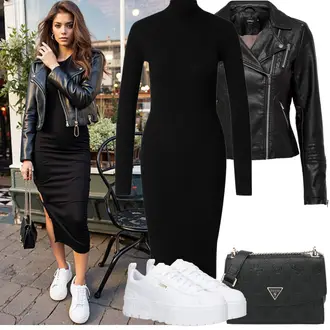 tenues avec Noir/Rouge Veste de Moto/Veste en Cuir Veste en Simili Cuir/Veste en Cuir/Veste de Motard Only "Tenue de printemps"