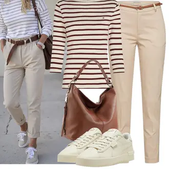 Retro Tennis Outfit mit Grau Puma "Modisches Freizeit Outfit"Look: Rap, Streetwear, Esthetische, Sportlich, Unisex, Retro, Tennis, Reiten, Skate