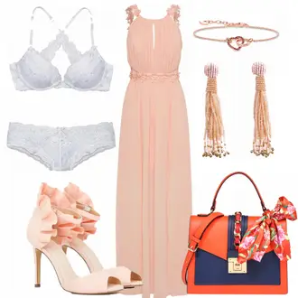 Outfit mit Orange lipsy "DressToImpress"