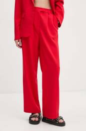 Hlae Red Sundazed Roamance arden Trousers enske, rdea barva, NFDTR354
