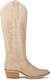 PS Poelman TOFU Dames Western Laarzen - Beige - Maat 42