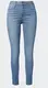 Blaue High Waist Skinny Jeans