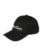 Calvin Klein Kappe mit Logo-Stitching schwarz