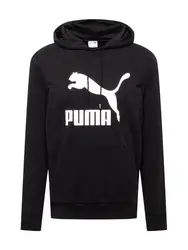 PUMA Sweatshirt schwarz / weiß