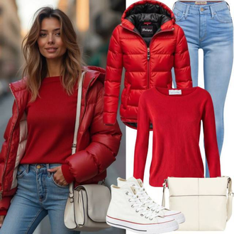 Tenues d'Hiver Bohème, Style avec Bleu Jean Taille Haute/Jean Push-up/Veste en Cuir/Jeans avec Fente/Chaussures en Cuir/Jean Coupe Slim/Jean Court/Bottine Cheville/Veste d'Hiver/Jeggings/Leggings en Jean/Pantalon Moulant/Pantalon avec Fente levi's ® "Parfait pour le printemps"Look: Rad, Style, Hard Rock, Cool, 90s, Simple