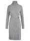 APART Strickkleid mit Wickeloptik grau