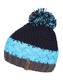 ZIENER Pudelmütze Issogi navy / aqua / dunkelgrau
