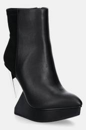 Usnjeni glenarji Edge Bootie enski, rna barva, 1085622916