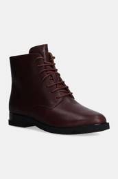 Usnjeni glenarji Iman enski, bordo barva, K400300-008