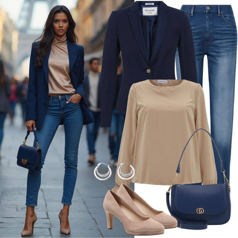 Modieuze lente-outfit