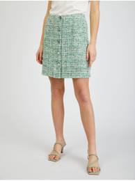 Green Ladies Tweed Skirt - Ladies