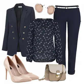 Metallic Outfit mit Grau High Heel Stiefelparadies "ProfessorAnja"