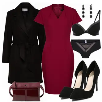 Party Outfits mit Schwarz High Heel About You "Dorothy"