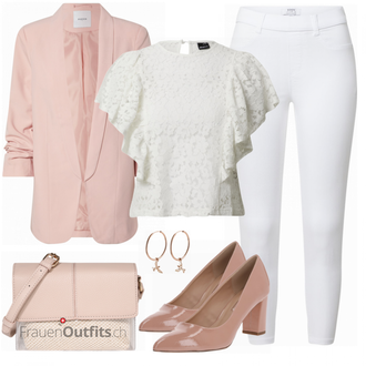 Outfit mit Grau Gina Tricot "Auffälliges Business Outfit"