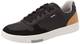 Geox Herren U SEGNALE B Sneaker, Black/Cognac, 43 EU