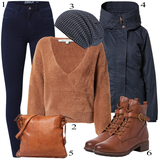 Chic Jeans Taille Haute Tenues pour Femmes image