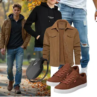 Mit Bauch Outfit mit Inateck "Freizeit Outfit"
