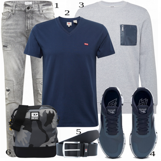 outfit mit Siva Plašč Urban Classics "Priložnostna oblačila"