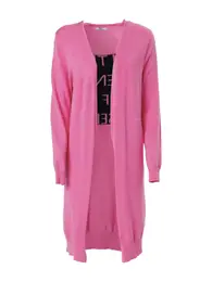 Kardigan pink / černá