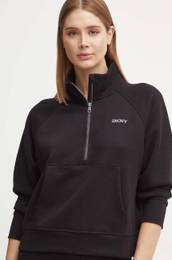 Pulover enski, rna barva, s kapuco, DP4T9993