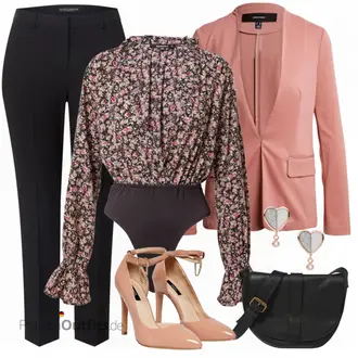 Schicke Outfits mit Schwarz Hose Große Größe Dorothy Perkins "Schickes Business Outfit"