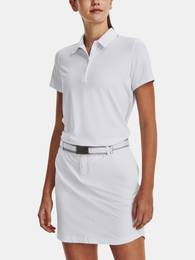 T-Shirt UA Playoff SS Polo -WHT - Women