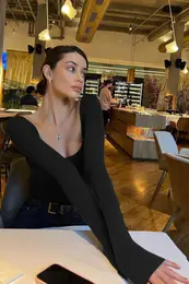 Black Boat Neck Women's Bodysuit