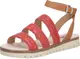 MTNG Sandalen ''''DAMAS'''' braun / beige / rot