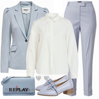 Outfit mit Weiß Schmuck Ted Baker "Elegantes Business Outfit"