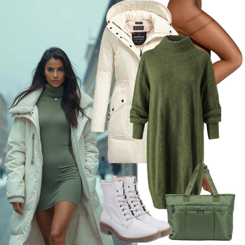 Comment poter Vert/Vert clair Cardigan en Coton/Gilet Doublé/Cardigan en Laine/Déguisement Cardigan/Cachemire-Cardigan/Cardigans Longs/Cardigan d'Hiver/Cardigan Col Montant/Robe de chambre/Cardigan Col Rond/Robe d'Hiver à Manches Longues/Robe À Col Roulé/Robe en Tricot/Robe en Tricot d'Hiver/Grande Taille Tunique/Tricot Grande Taille About You avec Crème/Blanc/Beige Manteau avec Fermeture Éclair/Parka/Doudoune & Manteau Matelassé/Manteau d'Hiver/Manteau avec Col en Fourrure/Manteau en Duvet/Parka d'Hiver/Veste de Neige/Doudoune D'été/Veste de Ski/Veste en Duvet/Veste en Plume/Doudoune/Veste d'Hiver Navahoo
