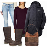 Schwarze Panama Jack Stiefel Outfits image