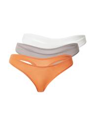 Tanga šedá / oranžová / bílá