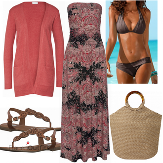 Outfit mit Bademode Lascana "Strand Outfit"