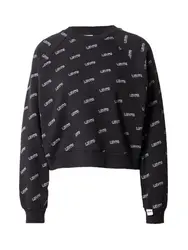 LEVI''''S Sweatshirt schwarz / weiß