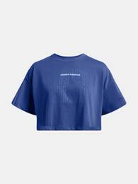Women's T-Shirt UA W VARSITY MIX HW SS CROP - Ladies