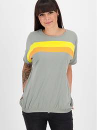 Light grey women's loose T-shirt - Women's