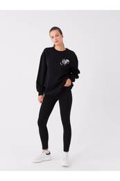 Women's Elastic Waist Plain Tights