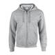 Gildan - Kapuzen-Sweatjacke ''''Heavyweight Full Zip'''' / Sport Grey, M