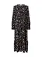 EDITED Kleid 'Joni' pink / schwarz / wei