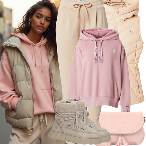 Beige/Khaki Hose Große Größe/Karottenhose/Freizeithose/Stoffhose/Jerseyhose/Jogger Hose/Musselin Hose/Paperbag Hose/Slim Hose/Schlupfhose/Steghose Ichi kombinieren