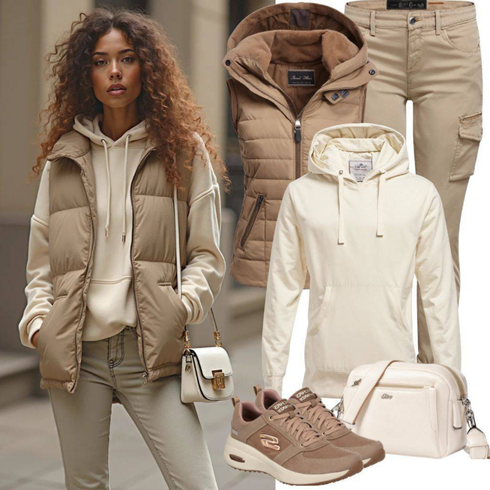 Kombinace Béžová/Hnědá/Khaki Cargo Kalhoty/Tesařská kalhoty/Paperbag Kalhoty/Tradiční Kalhoty/Padáková Kalhoty/Široká Kalhoty Baggy Kalhoty Karl Kani