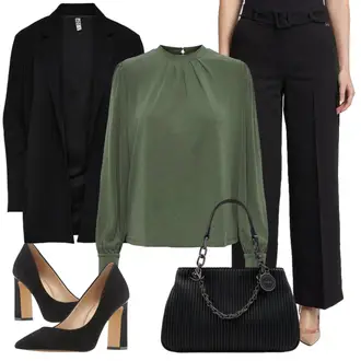 Outfit mit High Heel Aldo "Elegantes Herbst Outfit"
