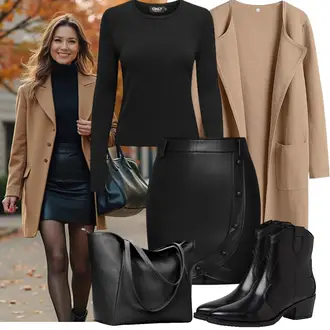 Frühlings Outfits Edel mit Khaki/Beige/Braun Strickjacke Tracht/Baumwoll Strickjacke/Winter Strickjacke/Stehkragen-Strickjacke/Wolle Strickjacke/Wickelstrickjacke/Kaschmir-Strickjacke/Lange Strickjacken Timuspo "Modisches Frühlingsoutfit"Look: Boyfriend, Casual, Rap, GoGo, Goa, Stil, Smart Casual, Edel, Elegant, 20er Jahre, Workwear, Schick